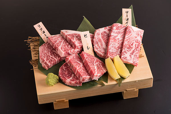 のぞみ亭セレブ3点盛り